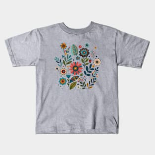 "Floral Fantasy" Kids T-Shirt